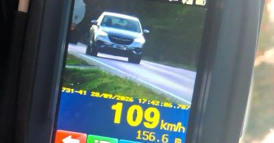 25-latek jechał 109 km/h w terenie zabudowanym